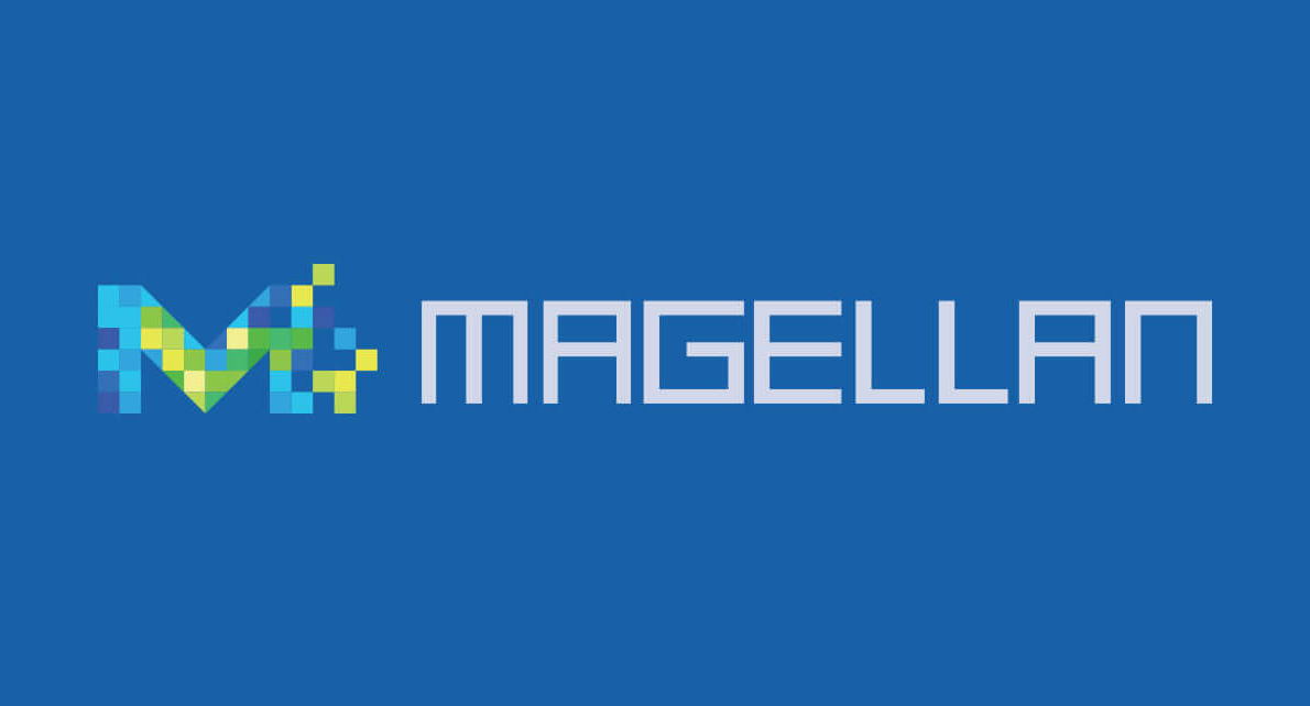 株式会社グルーヴノーツ様のモバイルアプリケーション開発におけるクラウドプラットフォーム「MAGELLAN」の ロゴ、Webサイト、グッズを制作させて頂きました。